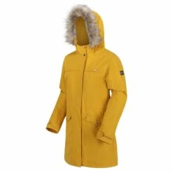 Regatta Womens/Ladies Serleena II Faux Fur Insulated Winter Parka (Mustard Seed) 7 Regatta Womens/Ladies Serleena II Faux Fur Insulated Winter Parka (Mustard Seed) -Hiking Shop kca20bf3eddcf554d091be466db52fc0a