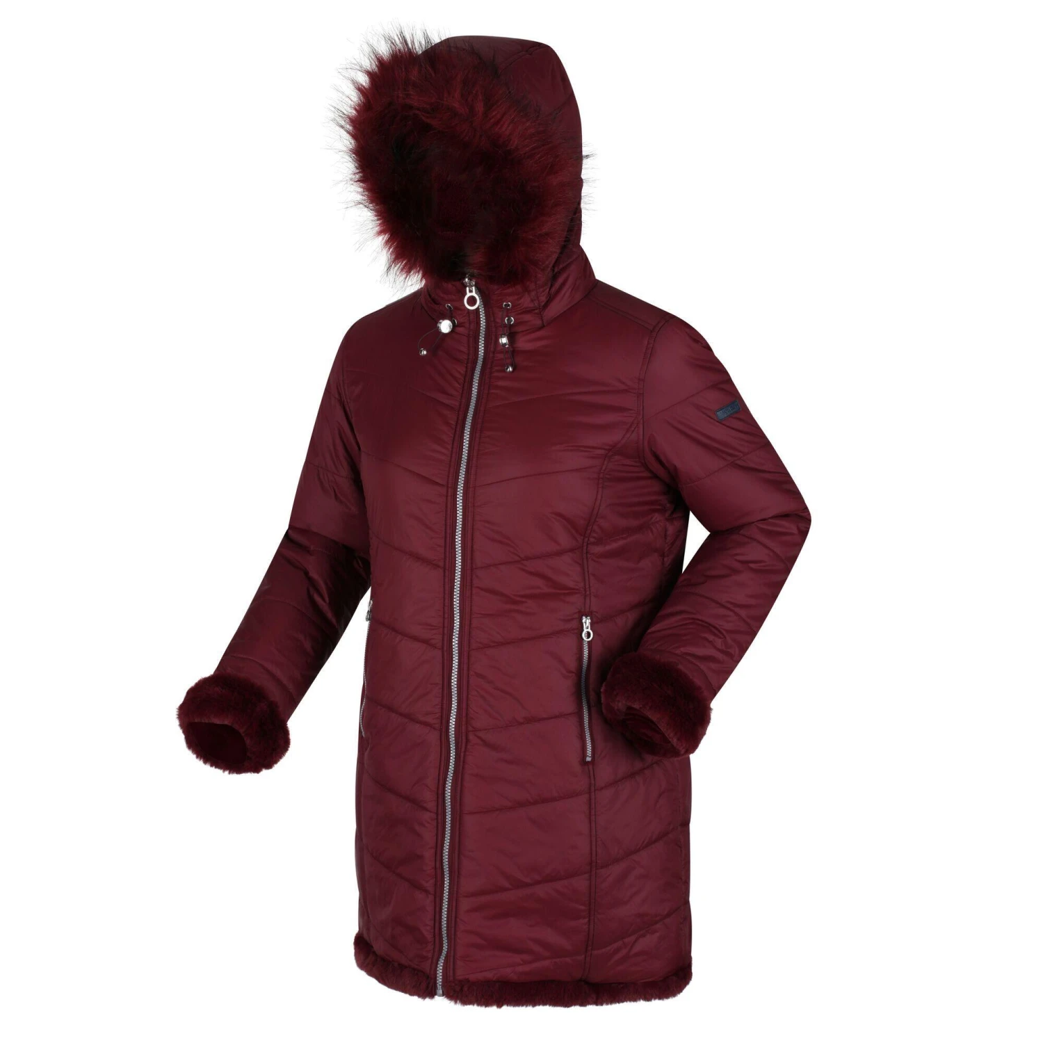 Regatta Womens/Ladies Charlize Insulated Parka (Black) 6 Regatta Womens/Ladies Charlize Insulated Parka (Black) - Image 6