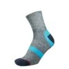 1000 Mile Approach Repreve Double Layer Sock Navy Marl Kingfisher