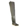 Administrator Thigh Wader / Mens Boots / Plain Rubber Wellingtons (Green)
