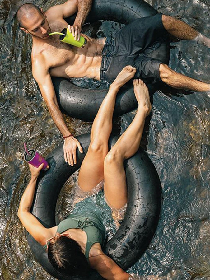 Klean Kanteen Insulated Tumbler With Straw Lid 16oz (473ml) - Juicy Pear 3 Klean Kanteen Insulated Tumbler With Straw Lid 16oz (473ml) - Juicy Pear - Image 3