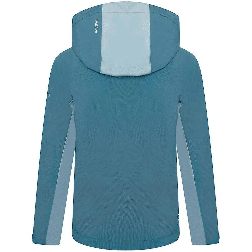 Dare 2b Childrens/Kids In The Lead II Waterproof Jacket (Black/Ebony Grey) 9 Dare 2b Childrens/Kids In The Lead II Waterproof Jacket (Black/Ebony Grey) - Image 9