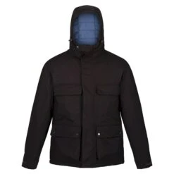 Regatta Mens Raylan Waterproof Jacket (Black)