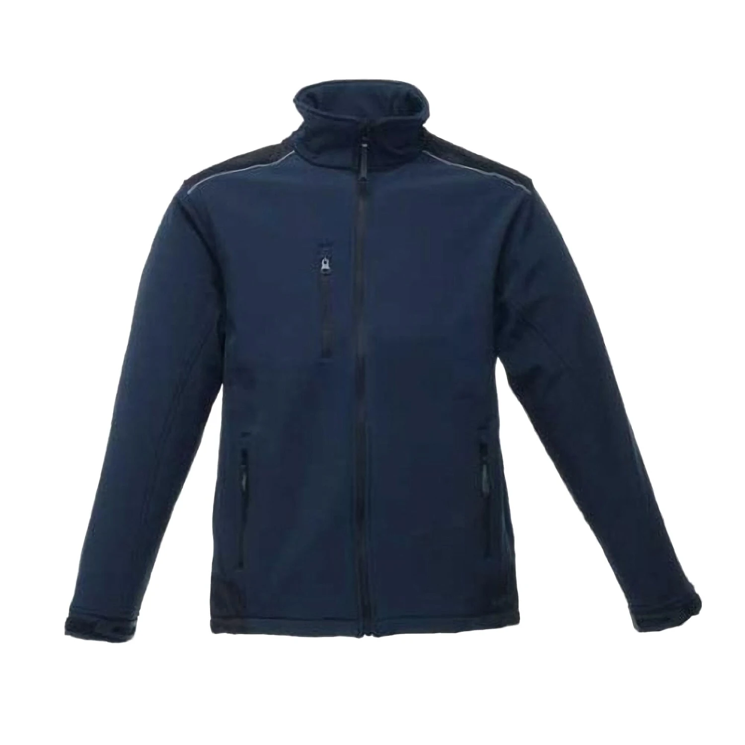 Regatta Mens Sandstorm Workwear Softshell Jacket (Black/Black) 3 Regatta Mens Sandstorm Workwear Softshell Jacket (Black/Black) - Image 3