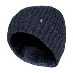 Mens 3.6 TOG Fleece Lined Thermal Turn Over Cuff Winter Beanie Hat -Hiking Shop kd4300a0db1d6fba6ce7aec4556900d40