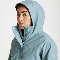 Craghoppers Womens/Ladies Denise Waterproof Jacket (Dark Navy/Deep Garnet) -Hiking Shop kd6312b6a860868bb0d62433190c8ec1a