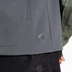 Craghoppers Mens Expert Basecamp Softshell Body Warmer (Black) -Hiking Shop kd75aa74537079edf12b449ffe5028b65