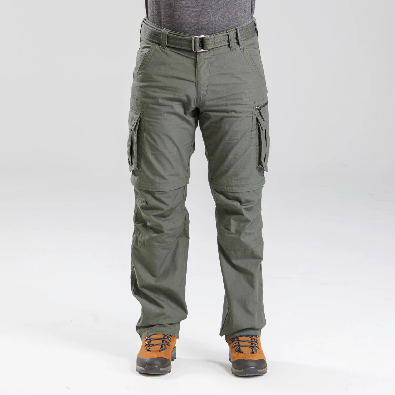 Men's Travel Trekking Zip-Off Cargo Trousers - Travel 100 Zip-Off 6 Men's Travel Trekking Zip-Off Cargo Trousers - Travel 100 Zip-Off - Image 6