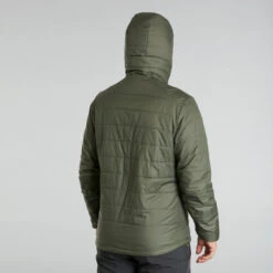 Men's Synthetic Mountain Trekking Hooded Padded Jacket - MT100 -Hiking Shop kdcbbe3bb9cb8271002e4da4c5a4f658a