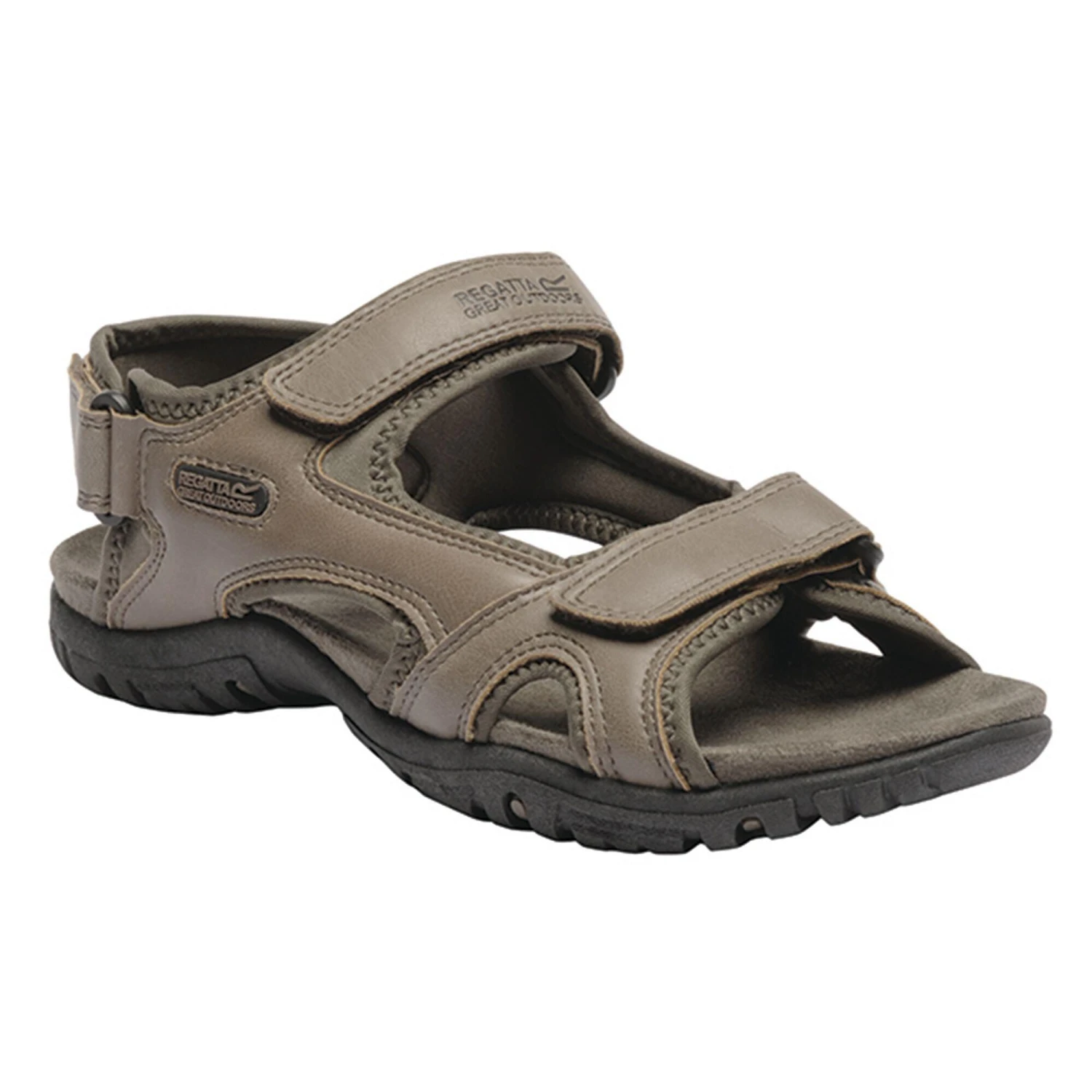 Regatta Great Outdoors Mens Haris Sandals (Black) 8 Regatta Great Outdoors Mens Haris Sandals (Black) - Image 8