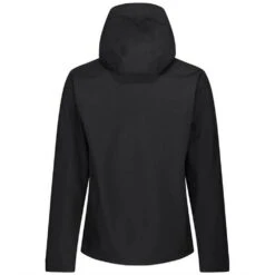 Regatta Mens Venturer Hooded Soft Shell Jacket (Black/Classic Red) -Hiking Shop kdfa7881b65ca0807ec629b17130aefff