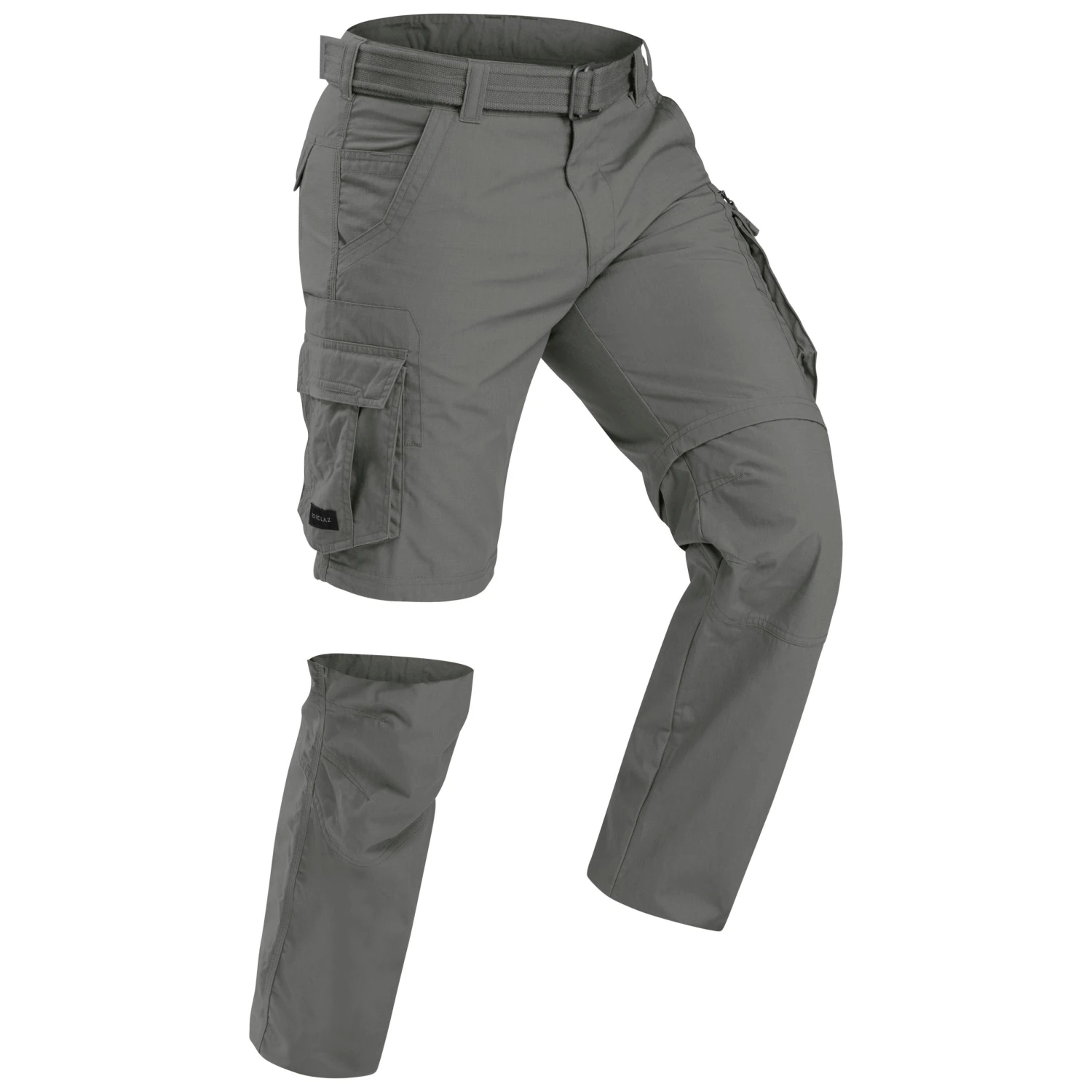 Men's Travel Trekking Zip-Off Cargo Trousers - Travel 100 Zip-Off 1 Men's Travel Trekking Zip-Off Cargo Trousers - Travel 100 Zip-Off
