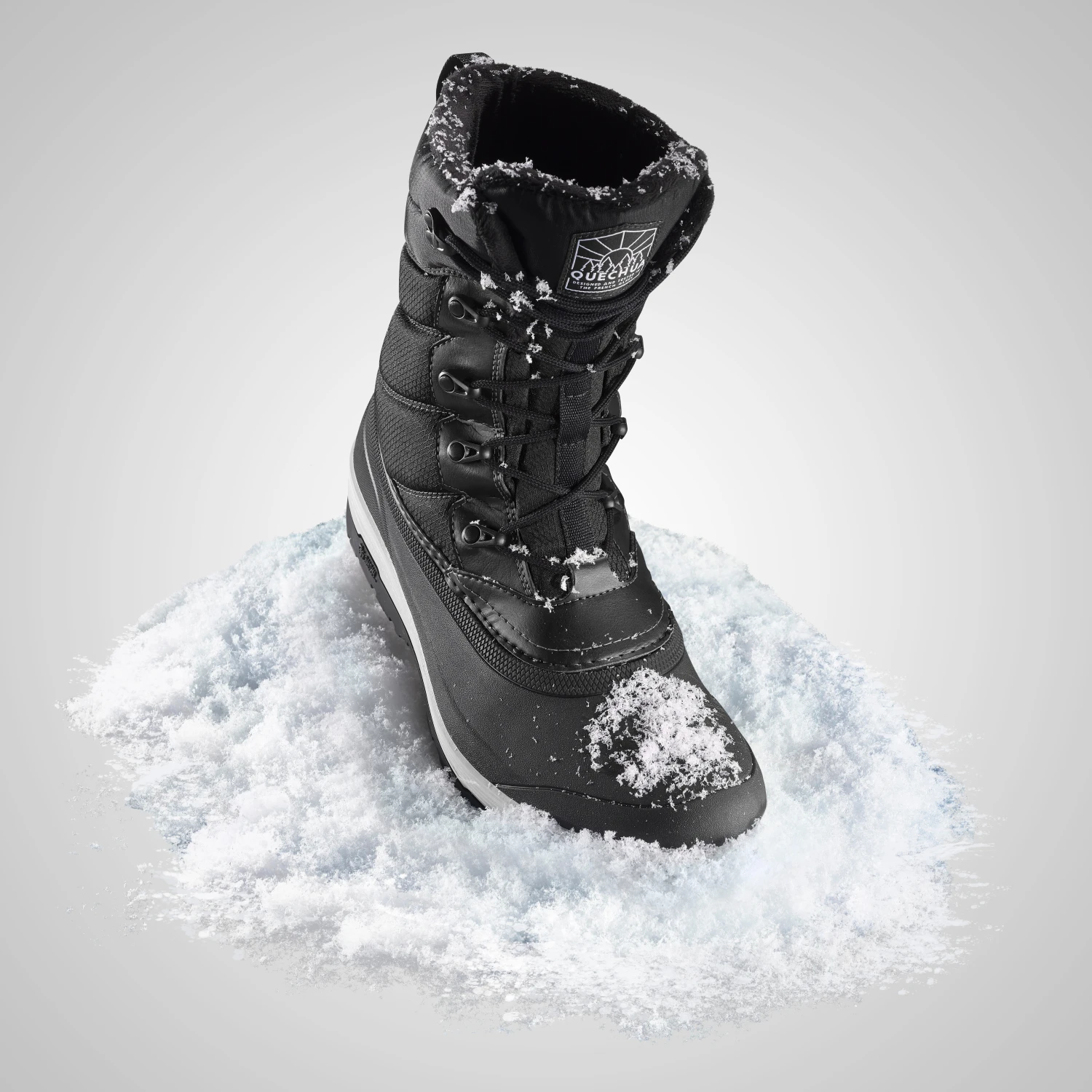 Quechua Warm Waterproof Snow Boots - SH500 Lace-up 6 Quechua Warm Waterproof Snow Boots - SH500 Lace-up - Image 6