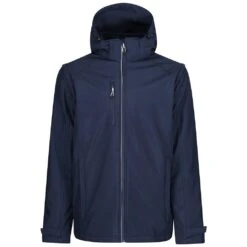 Regatta Mens Erasmus 4 In 1 Soft Shell Jacket (Black) -Hiking Shop ke873b66da2a6a31fae63ad568e1cf0fb