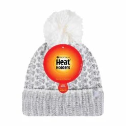 Ladies Fleece Lined Cuffed Thermal Winter Bobble Hat With Pom Pom -Hiking Shop ke989327bc5f546e637fc70dfe024f61a