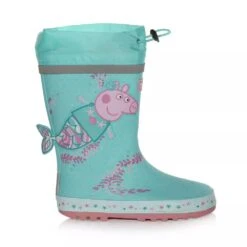 Regatta Childrens/Kids Puddle Peppa Pig Wellington Boots (Aruba Blue) 8 Regatta Childrens/Kids Puddle Peppa Pig Wellington Boots (Aruba Blue) -Hiking Shop kea520b7f82664a5eabe2faf28bf6e1bd