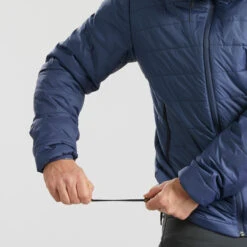 Men's Synthetic Mountain Trekking Hooded Padded Jacket - MT100 -Hiking Shop ked811e27d7e9982d23a130315f6f6e64