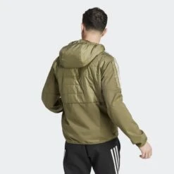 ADIDAS Essentials Insulated Hooded Hybrid Jacket -Hiking Shop kf07e6077498023618f778accd86c4301