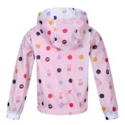 Regatta Childrens/Kids Peppa Pig Polka Dot Hooded Waterproof Jacket (Blush Red) 15 Regatta Childrens/Kids Peppa Pig Polka Dot Hooded Waterproof Jacket (Blush Red) -Hiking Shop kf2dae23cb4c58be3786b3f9b4b0f44b8