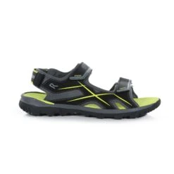 Regatta Mens Kota Drift Open Toe Sandals (Black/Bright Kiwi) 15 Regatta Mens Kota Drift Open Toe Sandals (Black/Bright Kiwi) -Hiking Shop kf2f7bde4b4360ddca2769ae467412082