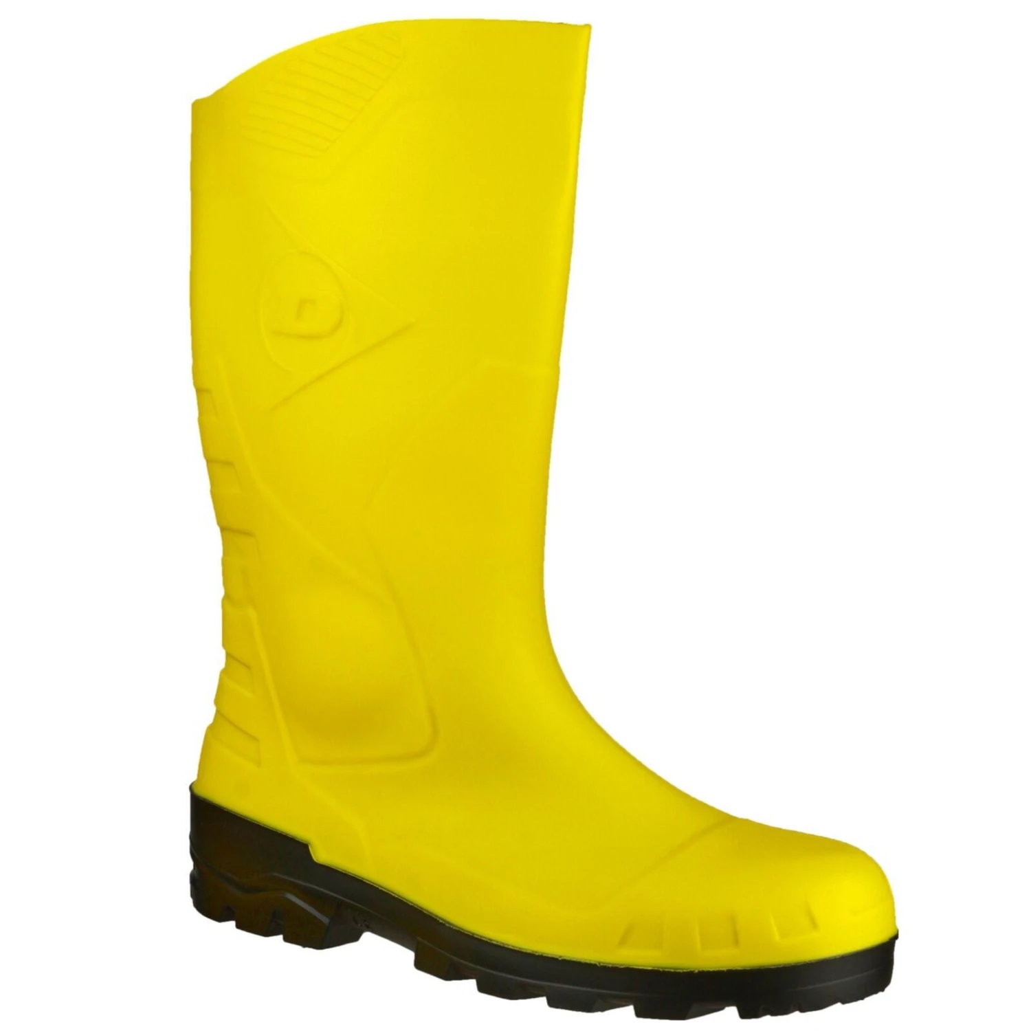 Dunlop Devon Safety Wellingtons YELLOW 2 Dunlop Devon Safety Wellingtons YELLOW - Image 2