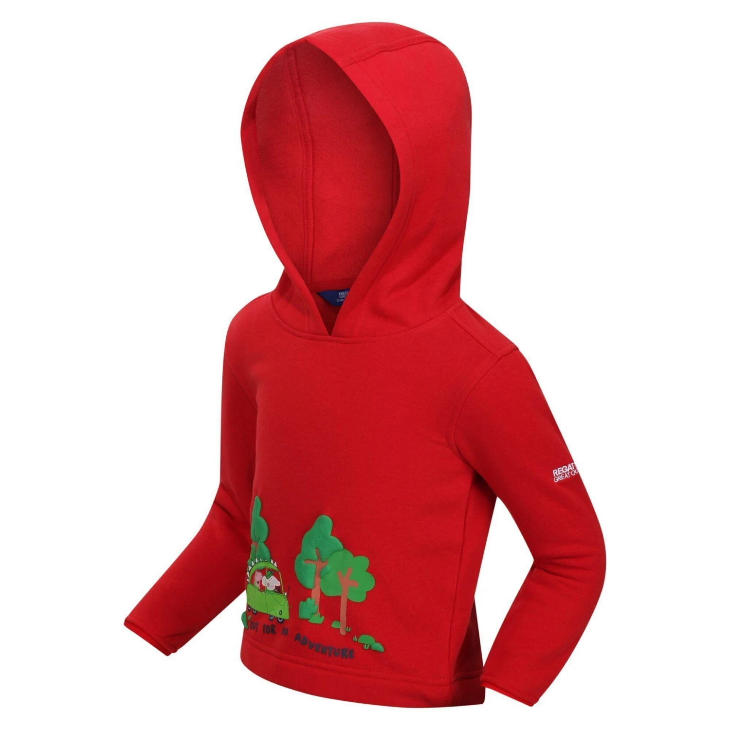 Regatta Childrens/Kids Peppa Pig Tree Hoodie (True Red) 4 Regatta Childrens/Kids Peppa Pig Tree Hoodie (True Red) - Image 4