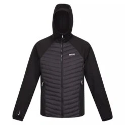Regatta Mens Andreson VII Hybrid Lightweight Padded Jacket (Black)