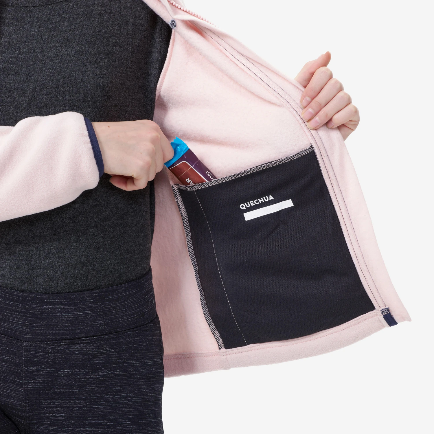 Quechua 3-in-1 WARM AND WATERPROOF HIKING JACKET - SH100 -0.5°C - CHILDREN 7 10 Quechua 3-in-1 WARM AND WATERPROOF HIKING JACKET - SH100 -0.5°C - CHILDREN 7 - Image 10