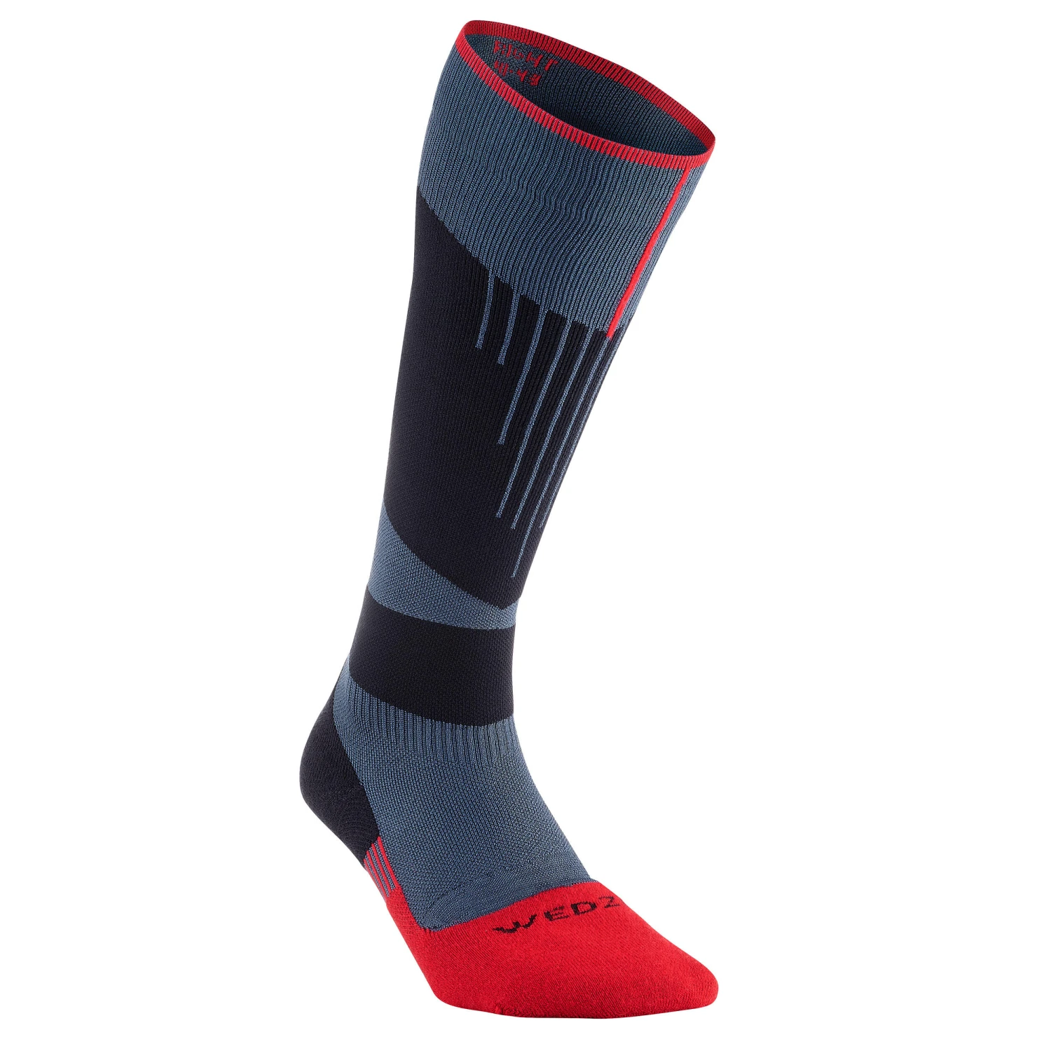 WEDZE ADULT SKI AND SNOWBOARD SOCKS - 580 1 WEDZE ADULT SKI AND SNOWBOARD SOCKS - 580