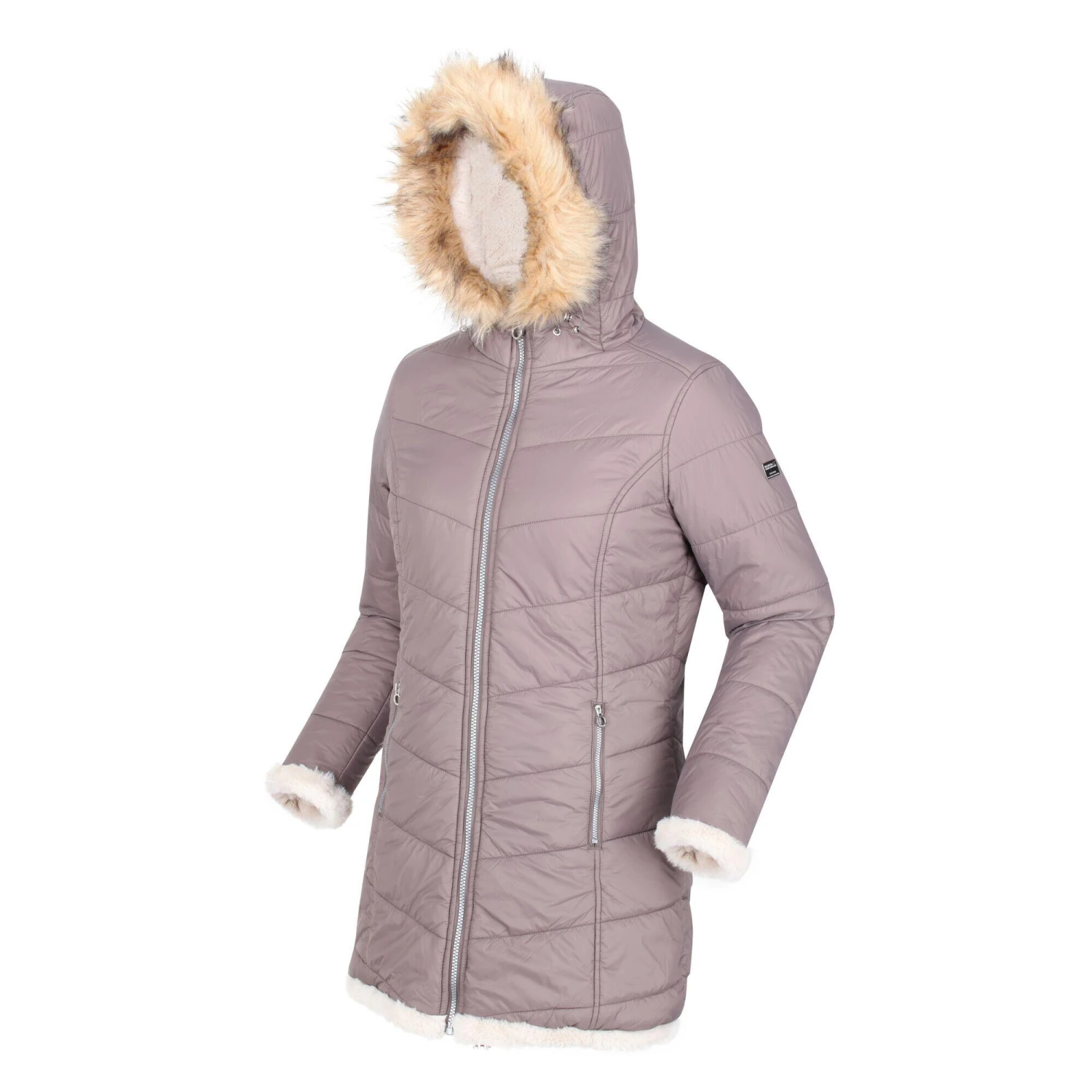 Regatta Womens/Ladies Charlize Insulated Parka (Black) 10 Regatta Womens/Ladies Charlize Insulated Parka (Black) - Image 10