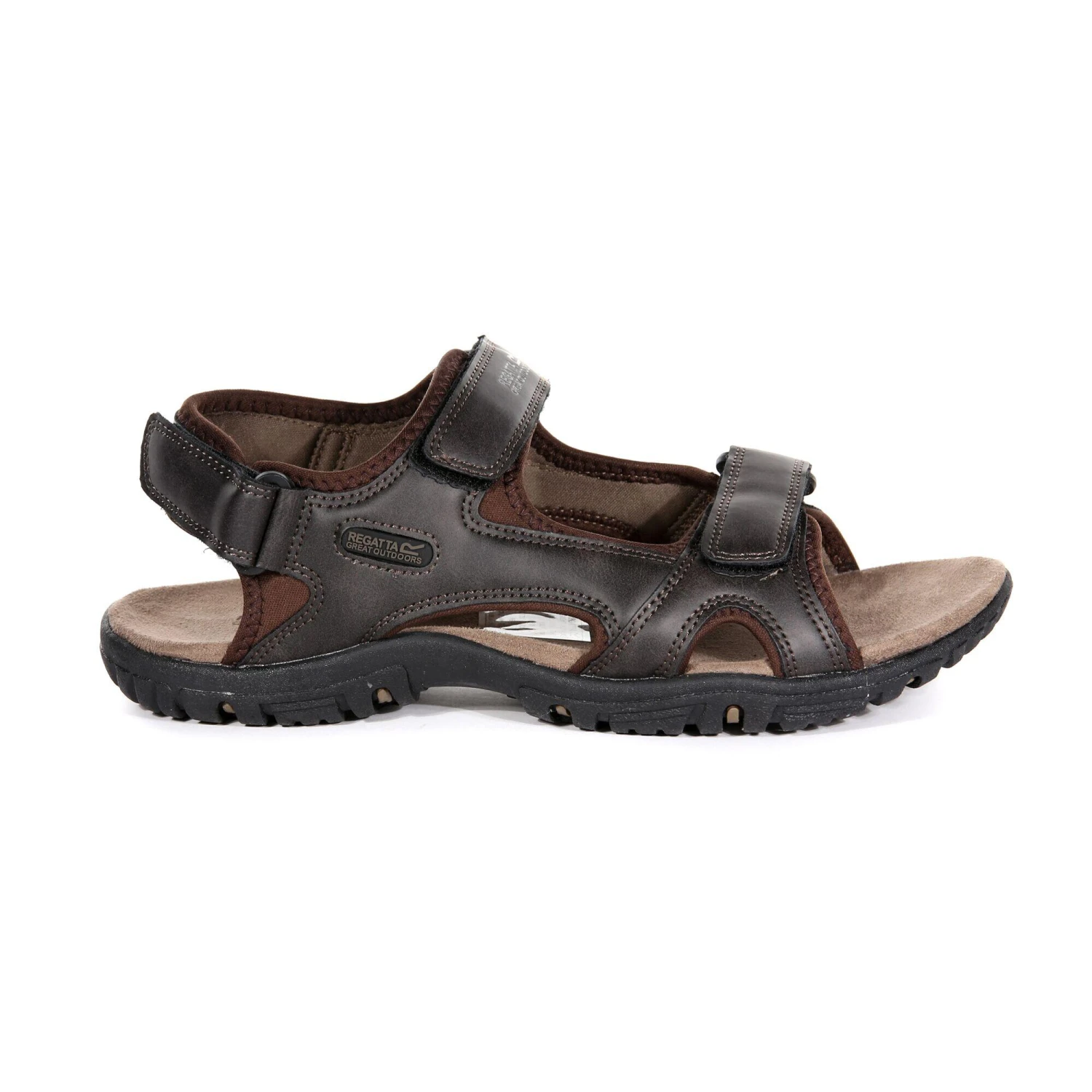 Regatta Great Outdoors Mens Haris Sandals (Black) 7 Regatta Great Outdoors Mens Haris Sandals (Black) - Image 7