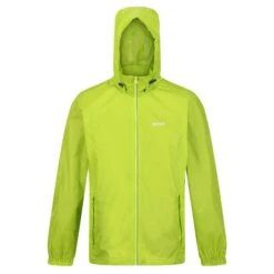 Regatta Mens Lyle IV Waterproof Hooded Jacket (Flame Orange) -Hiking Shop kfed6ec64fde335efafdd1f68c06ff220