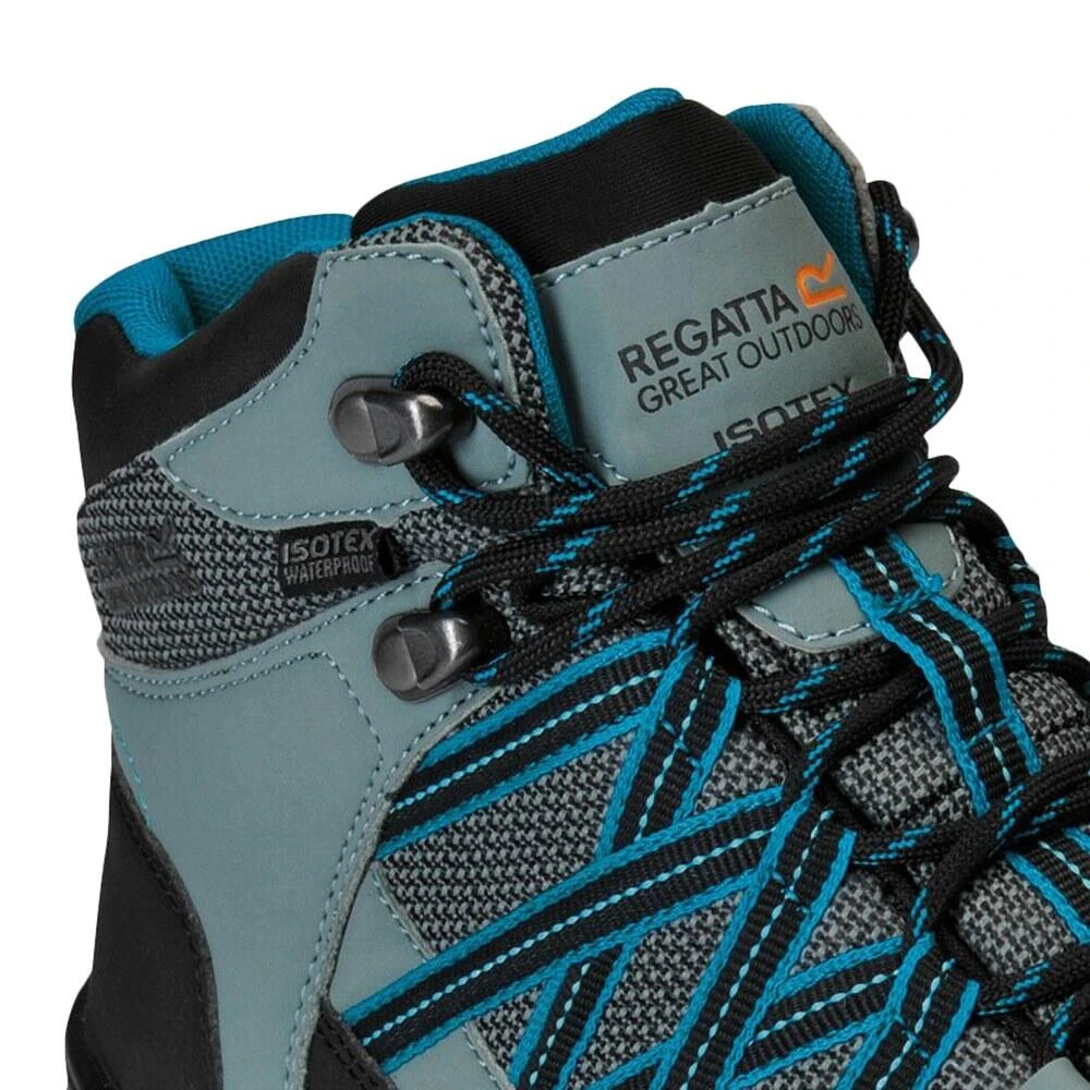 Regatta Womens/Ladies Samaris Mid II Hiking Boots (Stormy Sea) 2 Regatta Womens/Ladies Samaris Mid II Hiking Boots (Stormy Sea) - Image 2